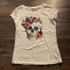 Freeze skull and rose shirt